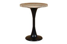 Beistelltisch >1079< in Mangoholz, Massivholz - 58x45cm (HxD)