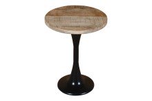 Beistelltisch >1079< in Mangoholz, Massivholz - 58x45cm (HxD)
