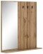 Spiegelpaneel >8341-98< in Wotaneiche, Holzwerkstoff - 95x95x14cm (BxHxT)