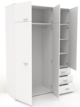 Jugendzimmer-Set >Sleep 42< in Weiss