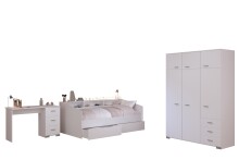 Jugendzimmer-Set >Sleep 42< in Weiss
