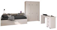 Jugendzimmer-Set >Sleep 42< in Weiss