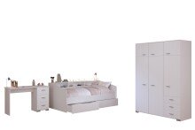 Jugendzimmer-Set >Sleep 42< in Weiss