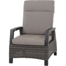 Gartensessel >Corido< in matt anthrazit,charcoal...