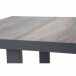 Gartentisch >Corido< in matt anthrazit, washed grey - 140x67x85 (BxHxT)