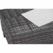 Gartenlounge-Hocker >Corido< in matt anthrazit, charcoal grey, taupe meliert