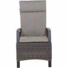 Gartenlounge-Sessel >Corido< in matt anthrazit,...