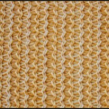 Sonnensegel >Solino< in sand, HDPE-Gewebe - 360x360x360cm (BxHxT)