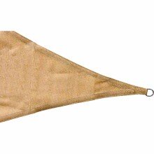 Sonnensegel >Solino< in sand, HDPE-Gewebe - 360x360x360cm (BxHxT)