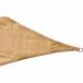 Sonnensegel >Solino< in sand, HDPE-Gewebe - 360x360x360cm (BxHxT)