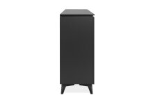 Sideboard >Bertrix< in Schiefer dunkel / anthrazit - 177x92x40cm (BxHxT)