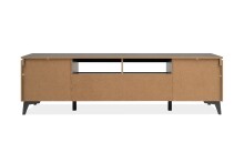 TV-Board >Bertrix< in Schiefer dunkel / anthrazit - 177x51,5x40cm (BxHxT)
