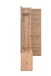 Kompaktgarderobe >Medan< in Dekor Artisan Oak / anthrazit - 122x190x37cm (BxHxT)