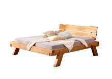 Massivholzbett >Hinrich< in Kiefer massiv...