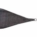 Sonnensegel >Solino< in eisengrau, HDPE-Gewebe - 500x500x500cm (BxHxT)
