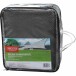 Sonnensegel >Solino< in eisengrau, HDPE-Gewebe - 500x500x500cm (BxHxT)