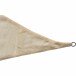 Sonnensegel >Solino< in ecru, HDPE-Gewebe - 500x500x500cm (BxHxT)