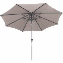 Sonnenschirm >Avio< in anthrazit - 300x238x300 (BxHxT)