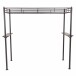 Grillpavillon >BBQ< in anthrazit, taupe - 244x248x127 (BxHxT)