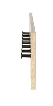 Wandgarderobe >37446< in eiche, schwarz, MDF, Metall - 80x20x5cm (BxHxT)