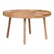 Couchtisch >Jammu< in Natur, Mango - 60x35x60cm (BxHxT)