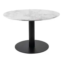 Couchtisch >Bolzano< in Weiss, Marmor - 70x45x70cm...