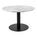 Couchtisch >Bolzano< in Weiss, Marmor - 70x45x70cm (BxHxT)