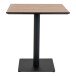 Esstisch >Como< in Braun, Eicheoptik - 70x75x70cm (BxHxT)
