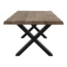 Couchtisch >Toulon< in Natur, Eiche-Massiv - 70x50x120cm (BxHxT)