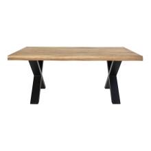 Couchtisch >Toulon< in Natur, Eiche-Massiv - 70x50x120cm (BxHxT)