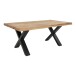 Couchtisch >Toulon< in Natur, Eiche-Massiv - 70x50x120cm (BxHxT)