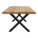 Couchtisch >Toulon< in Natur, Eiche-Massiv - 70x50x120cm (BxHxT)