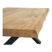 Couchtisch >Toulon< in Natur, Eiche-Massiv - 70x50x120cm (BxHxT)