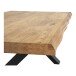 Couchtisch >Toulon< in Natur, Eiche-Massiv - 70x50x120cm (BxHxT)