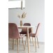 Esstisch >Vojens< in Weiss, MDF - 105x75x105cm (BxHxT)