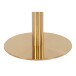 Esstisch >Bolzano< in Weiss, Marmor - 90x75x90cm (BxHxT)