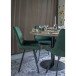 Esstisch >Bolzano< in Weiss, Marmor - 110x75x110cm (BxHxT)