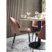 Esstisch >Bolzano< in Weiss, Marmor - 110x75x110cm (BxHxT)