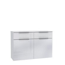 Kommode >Starlet Plus < in weiß,grau -...