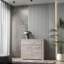 Kommode >Portland< in beige,braun -...