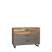 Kommode >Sirius Black < in braun,grau - 120,1x85,8x41,3cm (BxHxT)