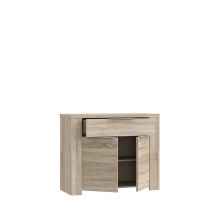Kommode >Calpe< in beige - 104,1x86,6x41,3cm (BxHxT)