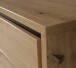 Kommode >Trondheim< in schwarz,braun - 91,4x91,2x41,5cm (BxHxT)