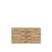 Kommode >Seikola < in braun,schwarz - 169,6x91,3x41,1cm (BxHxT)