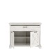 Kommode >Kashmir< in weiß,beige - 123,3x95,9x48,2cm (BxHxT)