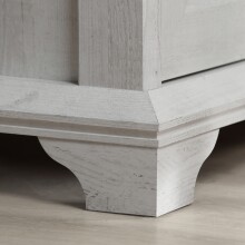 Kommode >Kashmir< in weiß,beige - 177,4x96,2x48,2cm (BxHxT)