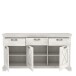 Kommode >Kashmir< in weiß,beige - 177,4x96,2x48,2cm (BxHxT)