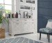 Kommode >Kashmir< in weiß,beige - 177,4x96,2x48,2cm (BxHxT)