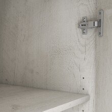 Kommode >Kashmir< in weiß,beige - 177,7x96,2x48,3cm (BxHxT)