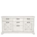 Kommode >Kashmir< in weiß,beige - 177,7x96,2x48,3cm (BxHxT)